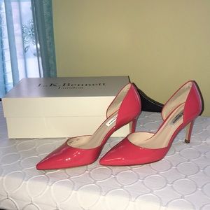 L.K. Bennett London “Flossie” Hot Pink Heel